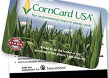Biodegradable credit cards